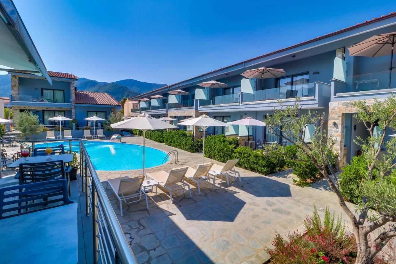 Theros Villas & Suites Chrysi Ammoudia Exterior photo
